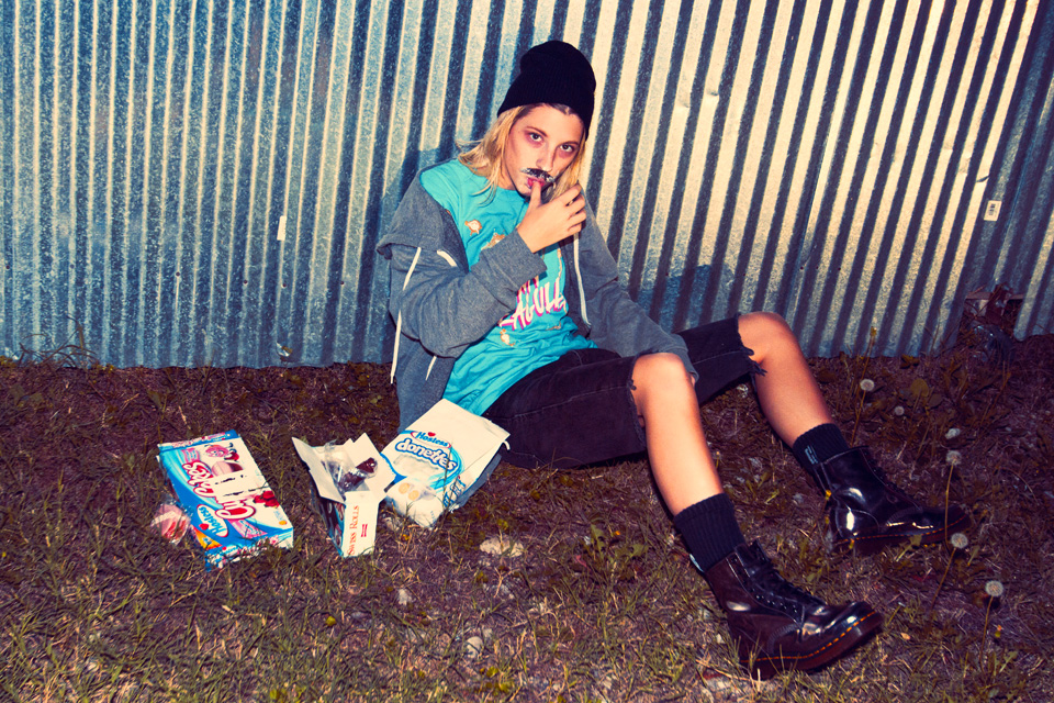 bleach online fashion photograph