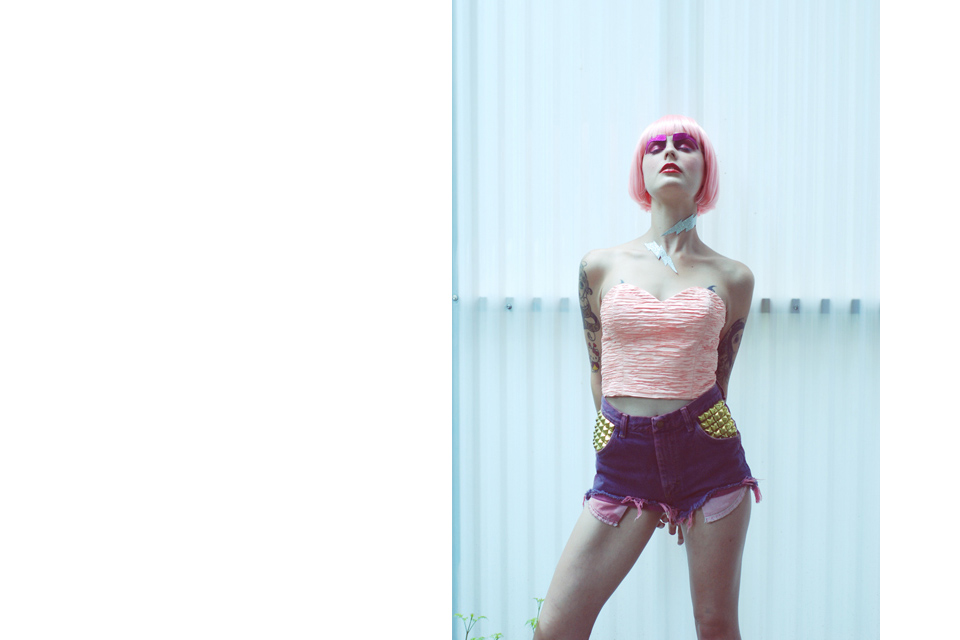 bleach online fashion photograph